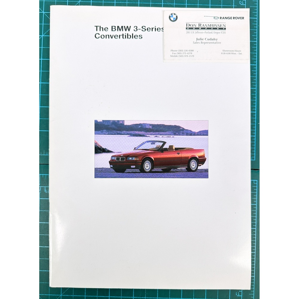 992 Mercedes-Benz S-Class Literature Lot Technical Specs European Delivery OEM